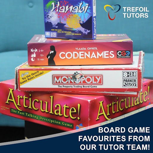 BOARD GAME FAVOURITES FROM OUR TUTOR TEAM!