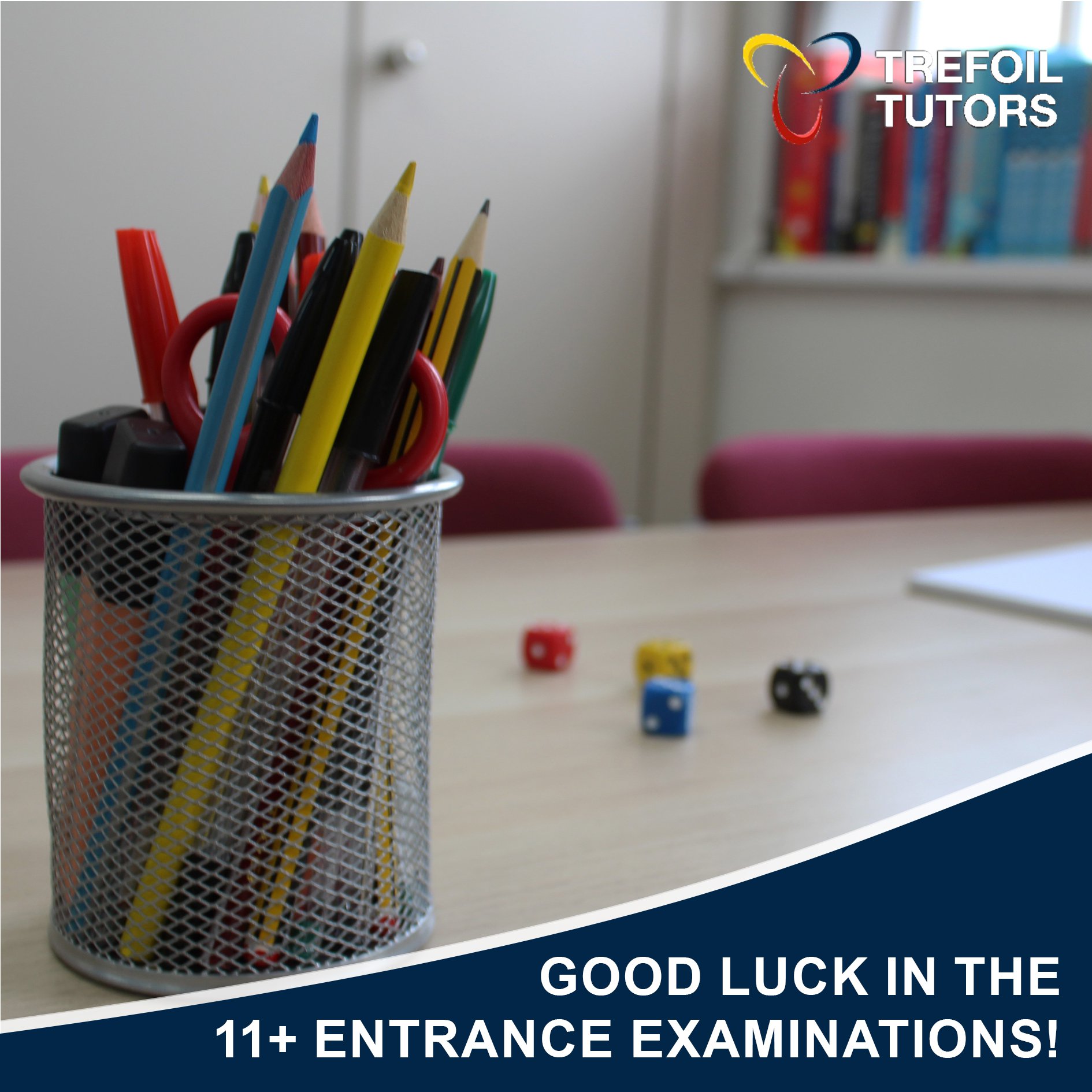 GOOD LUCK IN THE 11+ ENTRANCE EXAMINATIONS!