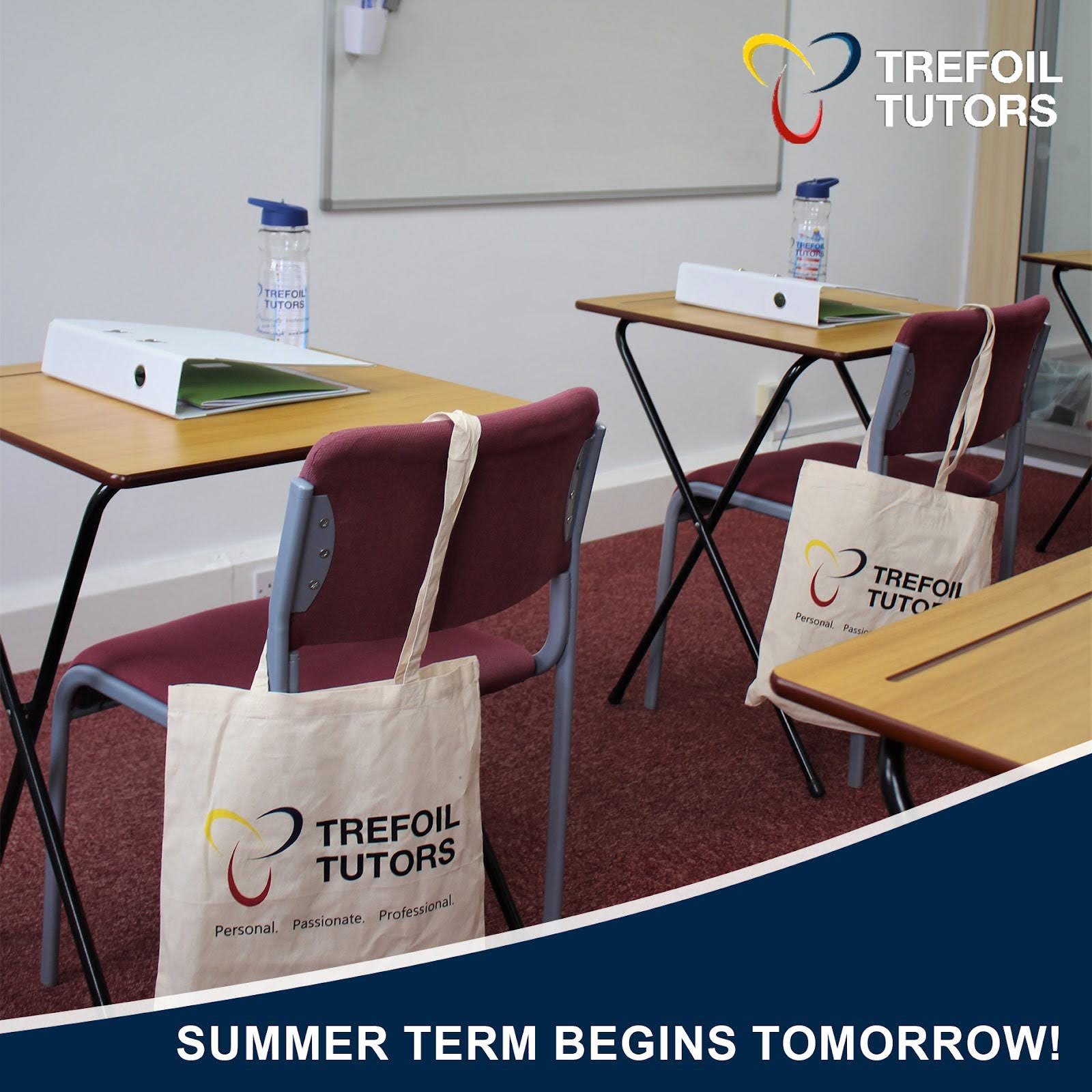 SUMMER TERM BEGINS TOMORROW